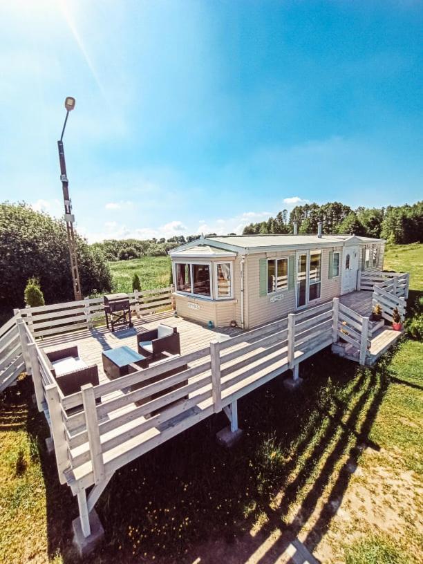 Lary Camping Homes - Domki Dabrowka Gostynin Exteriör bild